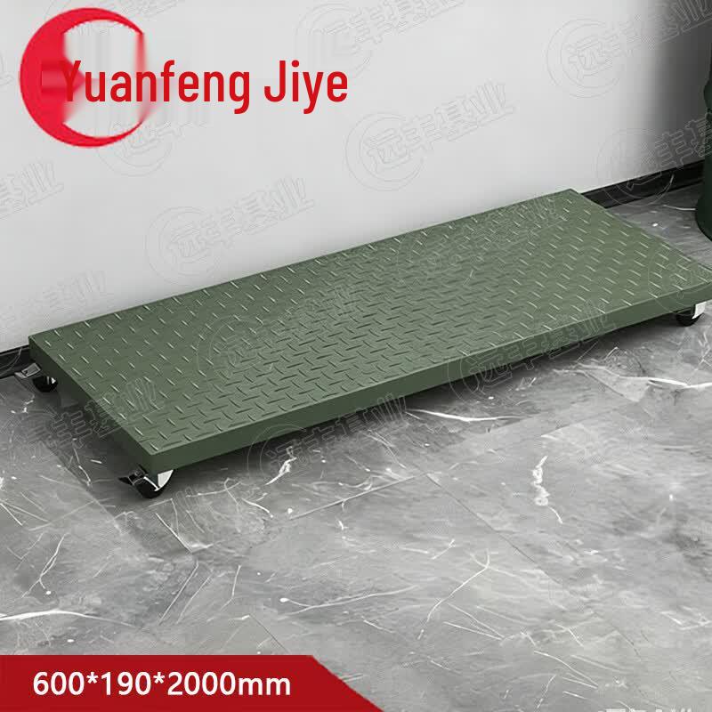 Green Detachable Rolling Storage Mesh Cage
