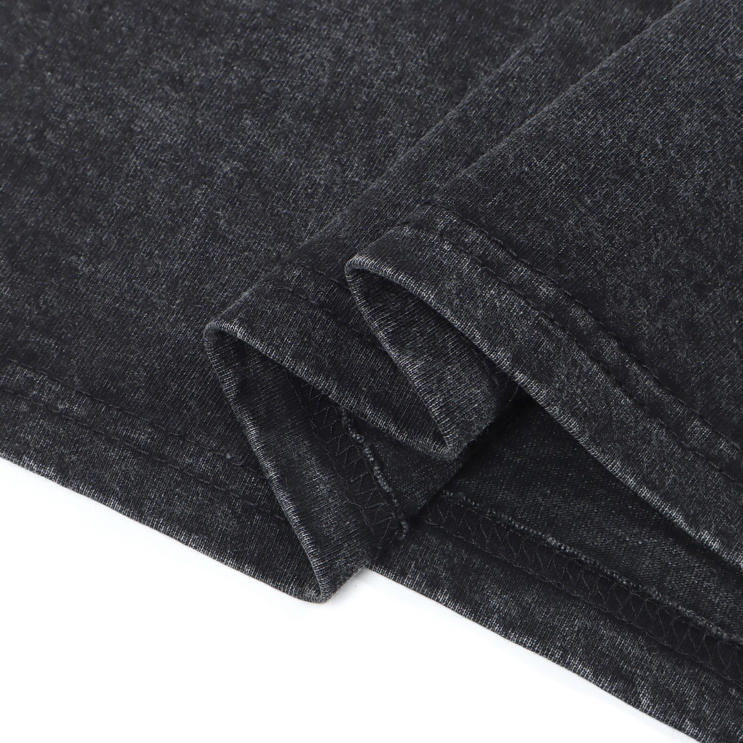 Уличная футболка унисекс с рисунком японских кошек 2024 XXL чёрный — фото 5