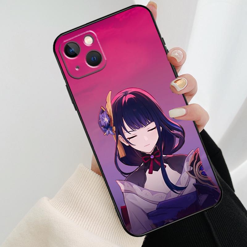 Baal Genshin Impact Game Phone Case For iPhone 17 Pro Max 16 15 14 11 12 13 Pro Max mini 15 16 Plus 16e 17 Air Cover