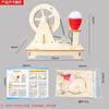 Hand-Cranked Generator - Student Science And Technology Children'S Handmade Diy Material Random Color Educational Kit