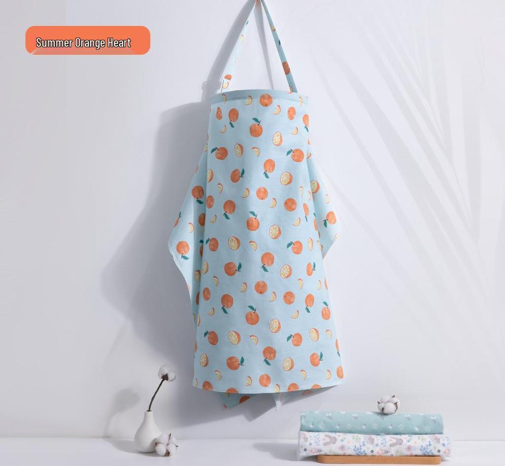 Bawełniany Letni Pokrowiec do Karmienia Piersią i Kardigan Maskujący