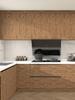 Wood Grain Contact Paper Brown Wooden Wall Cover Self-Adhesive Removable Vinyl Film Easy To Apply For Furniture Kitchen Cabinets