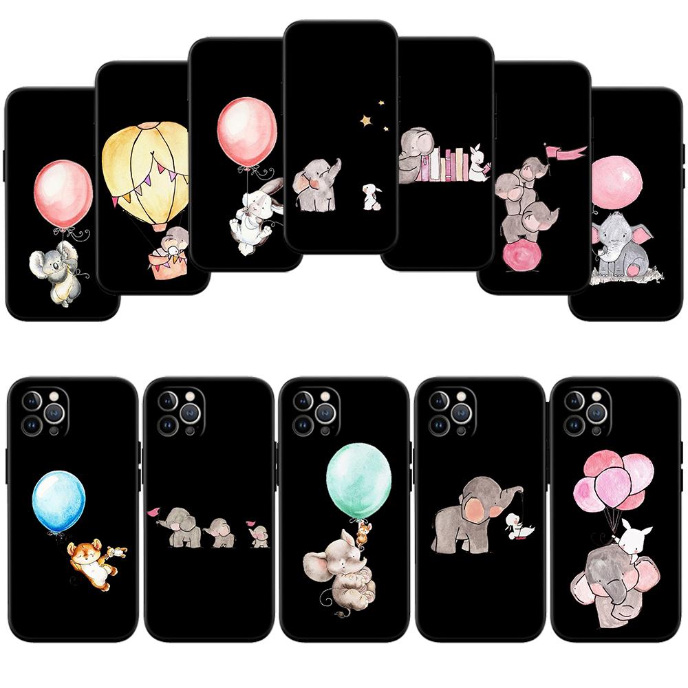 BH7 Balloon animal Elephant pig New High-End Shell Phone Case for Redmi Note 10 11 12 Pro Max 10S 10C 10T 11A 11S 12S 12C