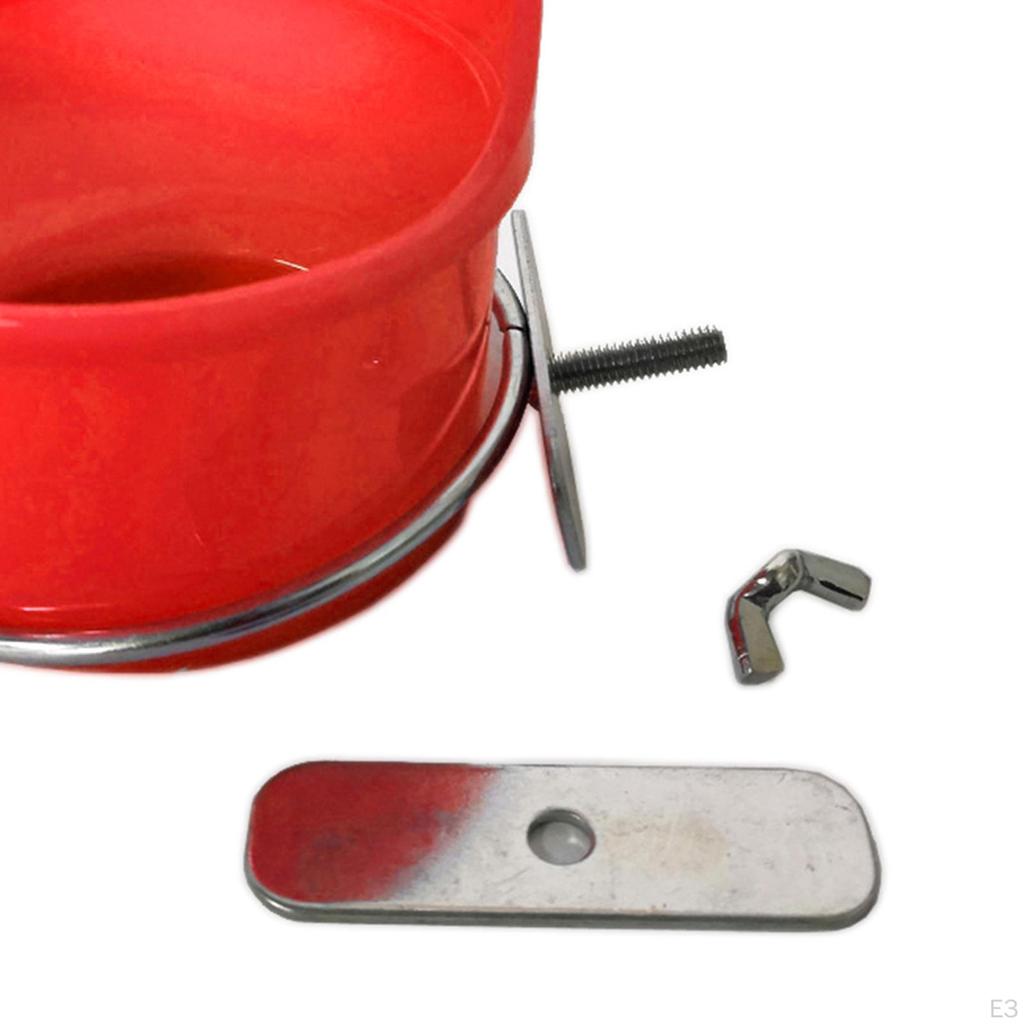 Bird Feeder Bowl Cage Bowls Parrot Feeding Dish Cups for Lovebird