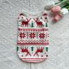 Summer Christmas Vest Pet Dog Dog Cat Thin Breathable Teddy Bigbear Small Dog Pet Clothing