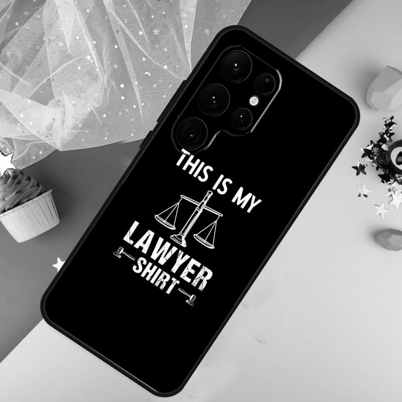 Law Lawyer Judge Justice Phone Case For Samsung Galaxy S25 S26 Ultra S21 S20 S22 S23 Ultra S10 Plus S24 FE Cover Coque