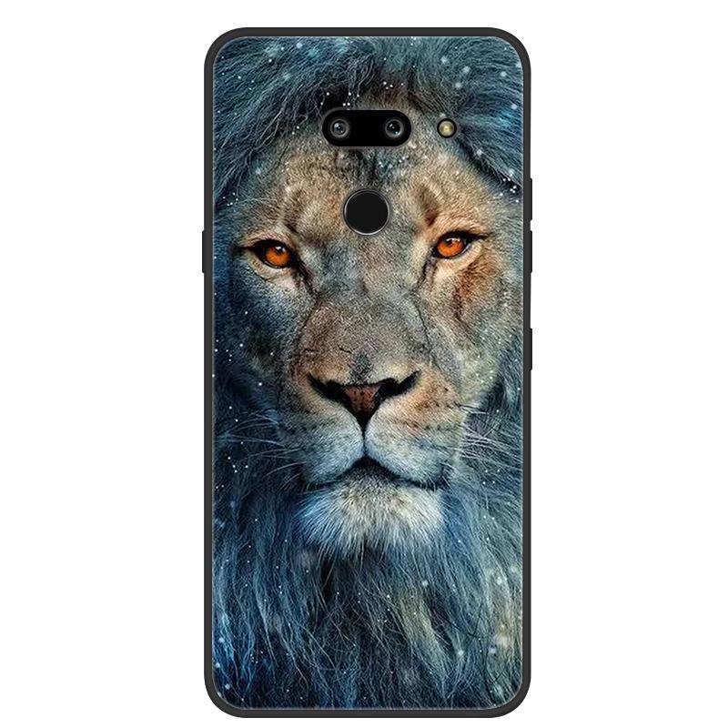 Para LG G8 ThinQ Funda Suave Silicona TPU Funda para Teléfono para LG G8 ThinQ Cubierta Trasera G8thinQ G 8 Protectora Bumper Fundas Shells