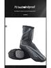 Windproof Waterproof Winter Cycling Shoe Covers - Warm PU Fabric