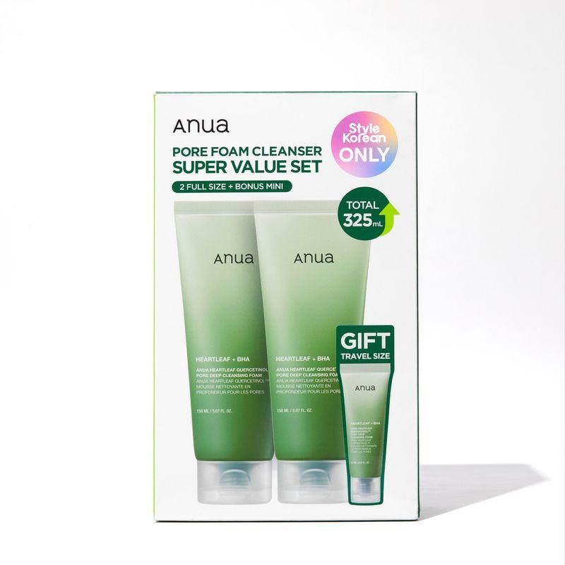 [Anua] *TIMEDEAL* Heartleaf Pore Cleansing Foam Double Set