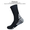 3 Paar Herren Socken Atmungsaktiv Unisex Baumwollsocken Outdoor Klettern Verdickte Frotteesohle Laufen Wandersocken Größe 35-47
