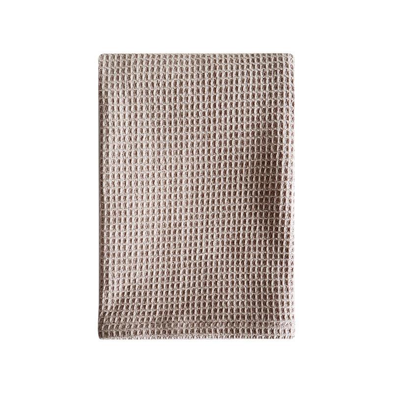 35x35cm Square Waffle Dish Towel Household Kitchen Plain Cotton Thickened Cleaning Cloth Absorbent Dishcloth