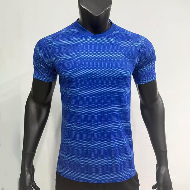 2014 Brazil Away Retro Football Jersey XL синий