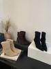 In the Autumn of 2025, the New Korean Version of Retro Slim Stacking Boots, Thin High-heeled Versatile Short Boots for Women