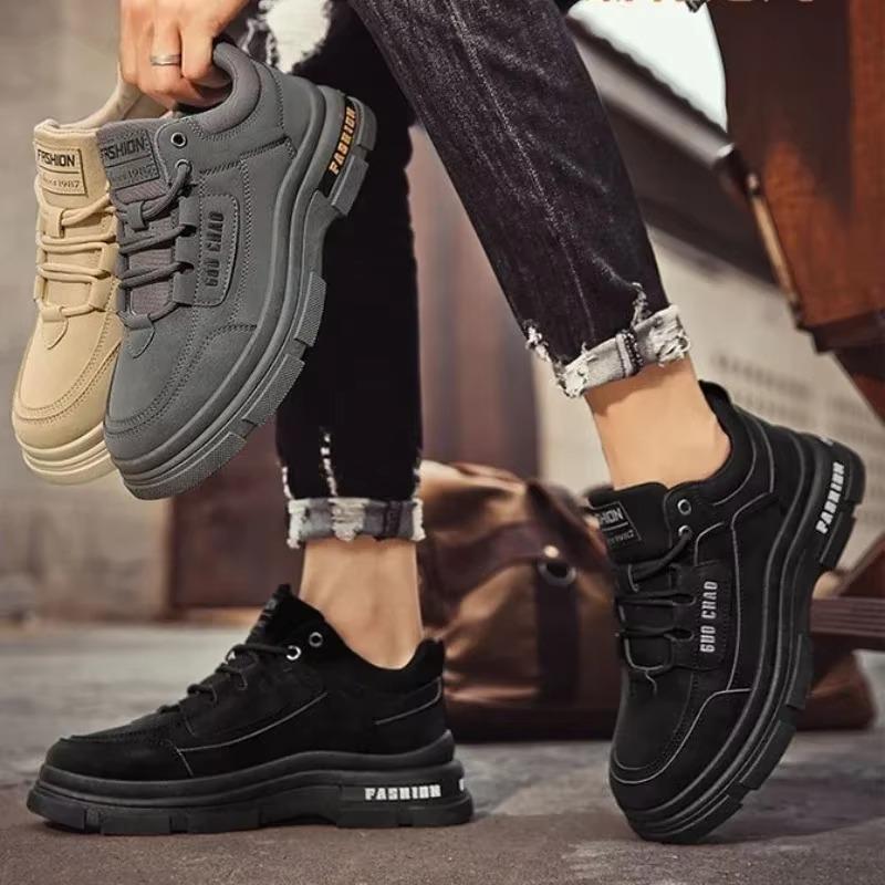 Fashion High Quality Comfortable Causual Sneakers for Men 2025 New Non Slip Hiking Shoes Male Work Safty Shoes Versatile Man Boots Botas