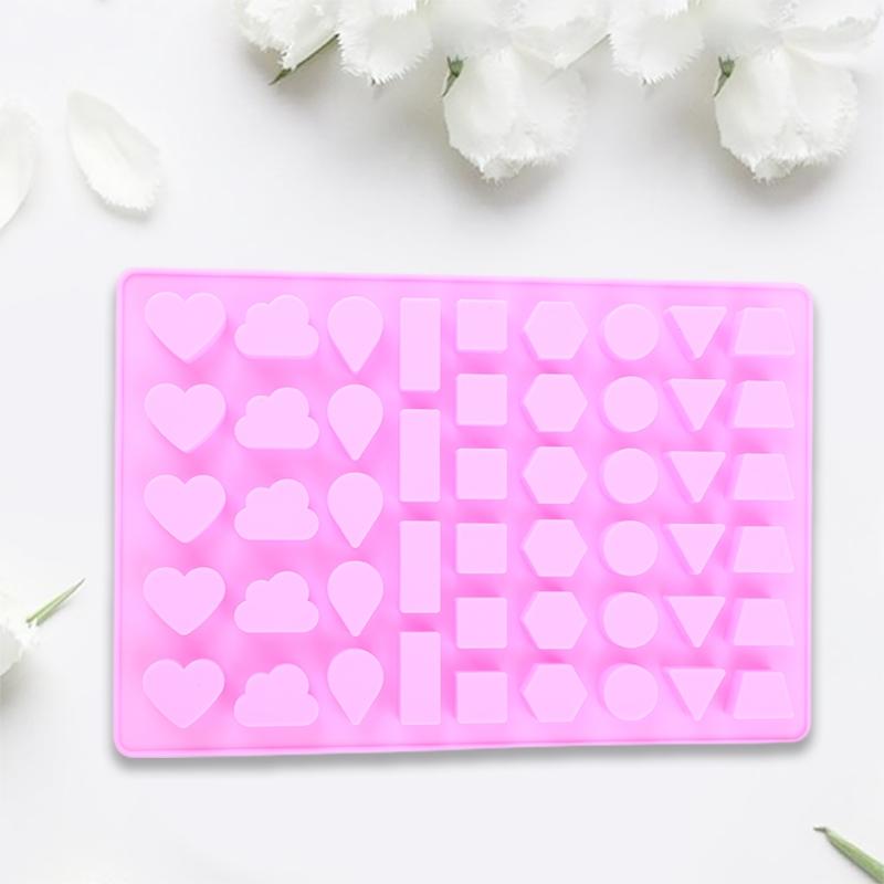 Cabochons Resin Molds Silicone Pendant Resin Mould Jewelry Crystal Bracelet Jewelry Casting Mold Square Round for Triang