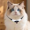 Cat Light Collar Wearable Automatic Cat Toys with LED Lights Rechargeable Interactive Pet Toy Automatic Exercise Game for