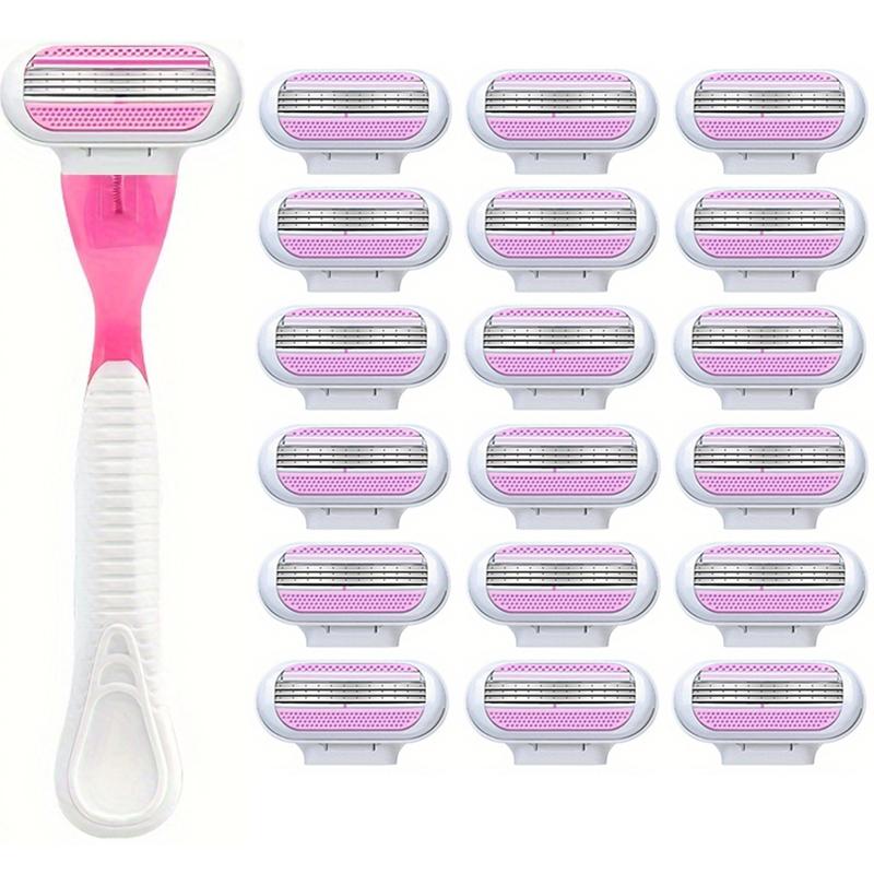 Lames de rasoir de sécurité pour femmes, compatibles avec le rasoir Venus, pour le visage, les jambes, les aisselles et le bikini.