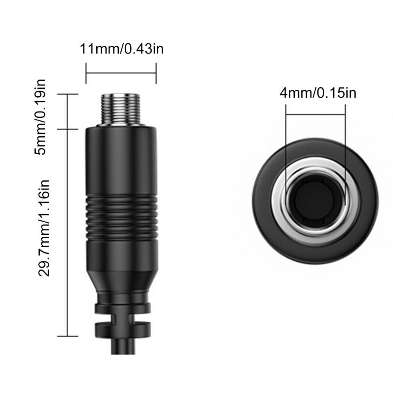 Quality 3.5mm Cable Extender Female to Female Stereo Adapter  Extension Cable Stable Transmission 30cm/11.81inch