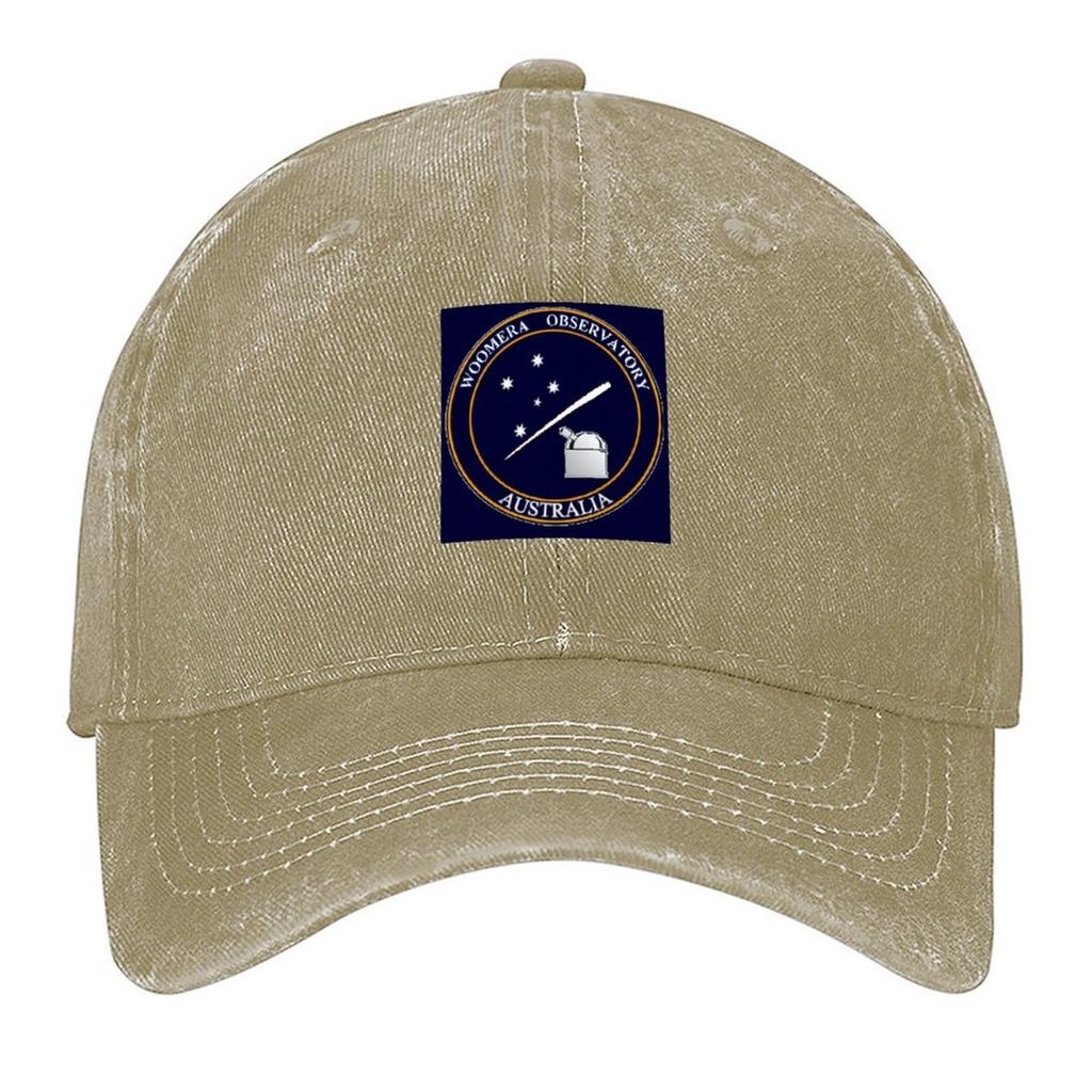 Woomera Observatory Logo Lrg Baseball Cap funny hat Sunhat Fishing cap hats on offer Caps WomenMen's
