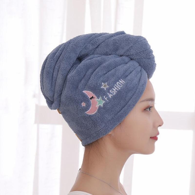 Uterák na vlasy Čiapka na vlasy Coral Fleece Zahustený Pohodlná starostlivosť o vlasy Silná absorpčná čiapka do sprchy Rýchloschnúci uterák