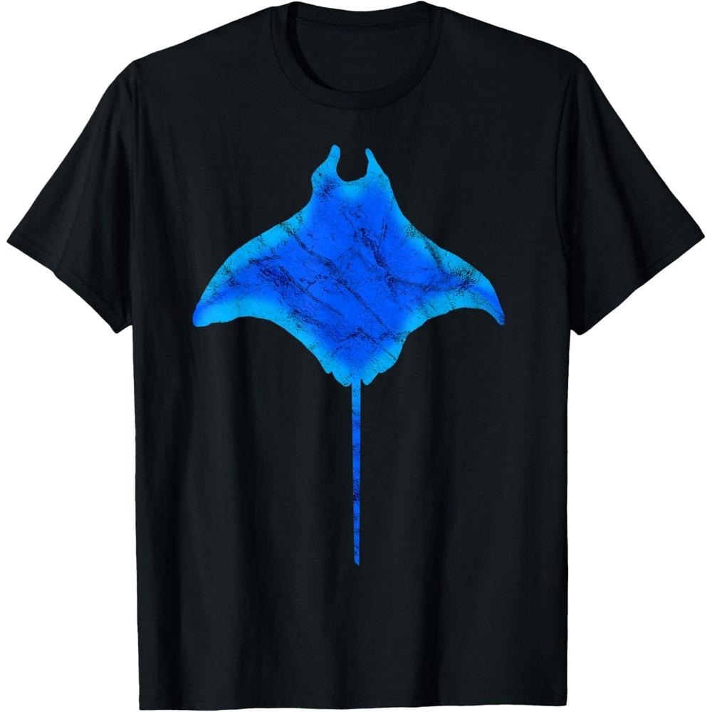 Stingray Manta Ray Shark Fishing Ocean Sea Creatures T-Shirt T-Shirt XL чёрный
