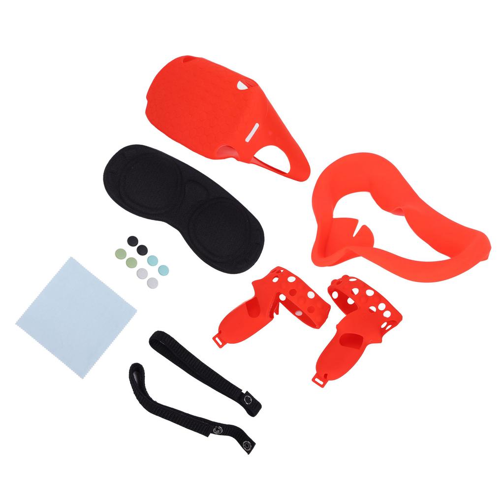 VR Glasses Silicone Accessories Set Anti Sweat Anti Fouling Dust Proof Washing VR Glasses Mask