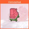 Charming Cute Cartoon Fruit Brooches Featuring Adorable Strawberry Watermelon Grape Designs
