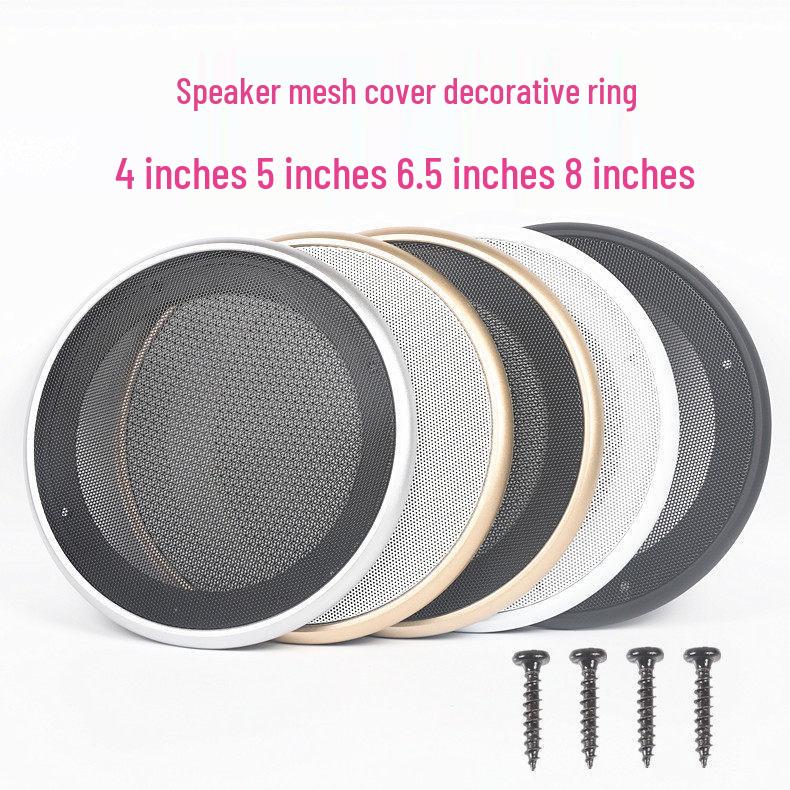Decorative 4-8 Inch Audio Speaker Horn Cover Grille Other