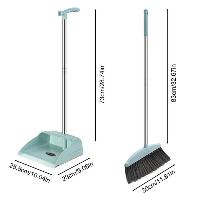 Broom set Household broom Dustpan set Brush head sweeping Individual sweep broom garbage shovel broom