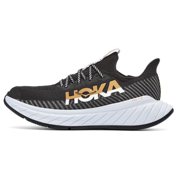 HOKA ONE ONE Carbon X 3  Black White  Men s 1123192-BWHT EU 44