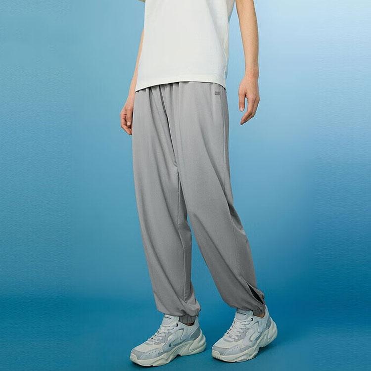 Skechers Solid Color Moisture Wicking Quick Dry UV Resistant Knitted Sports Pants Women pants Alloy L224W075-002E