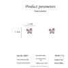 925 Sterling Silver Korean Fairy Butterfly Pearl Earrings - Elegant, High-Quality Texture, Trendy Women's Studs & Drops