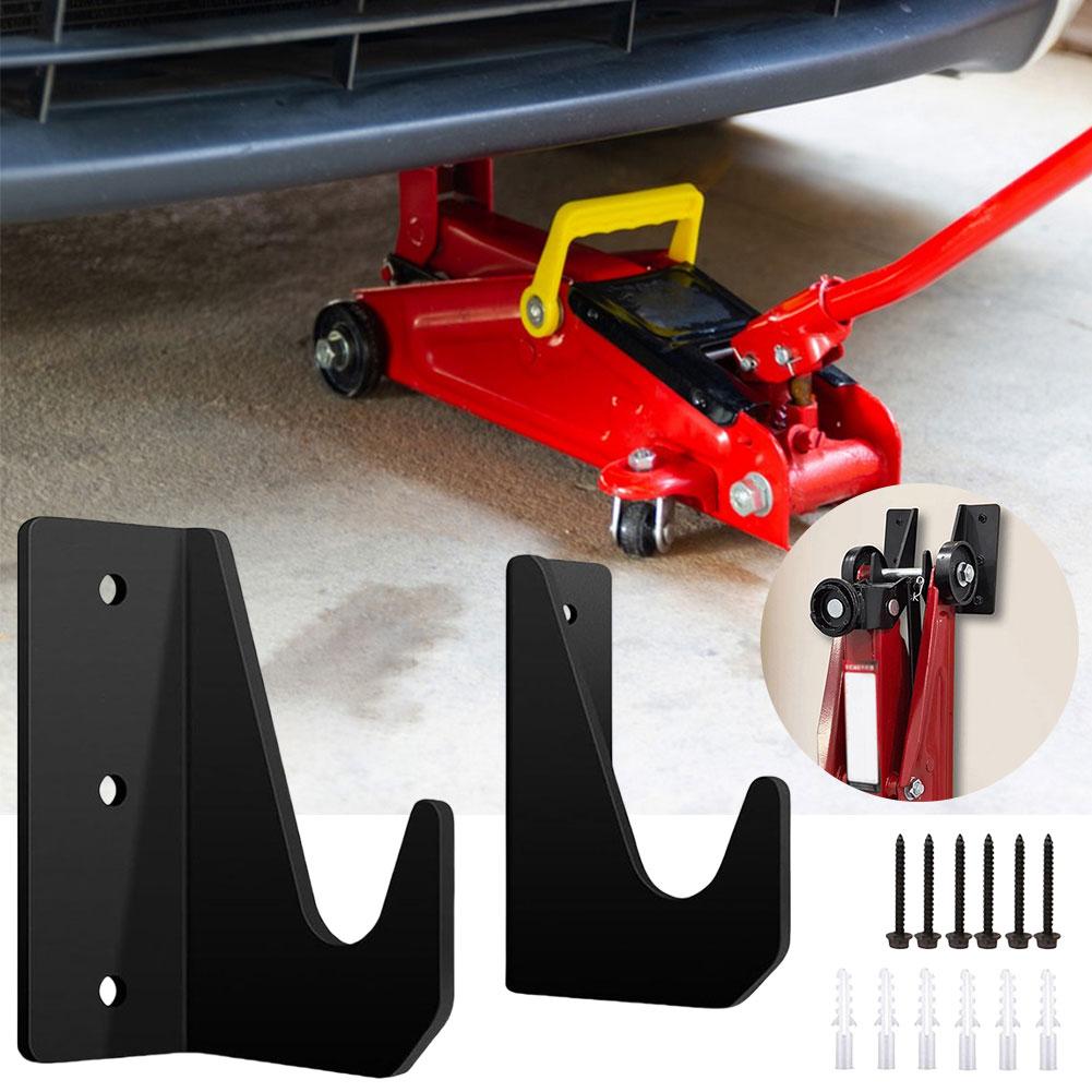Bodenheber Halterung Garage Werkzeug Aufbewahrung Regal Haken Auto Hydraulischer Wagenheber Ständer Halter Schwerlast Wandmontage Garage Werkzeug Halterung