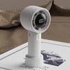 100 Speed Levels Mini Handheld Fan USB Rechargeable Cool Breeze LED Display for Makeup and Study