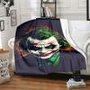 1pc Joker Artwork Illustration Cartoon Blanket,Portable Throw for Travel & Camping, All Season Cozy Blanket,Ideal Gift