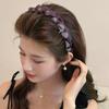 1pcs French Temperament Mesh Headband Korean Non-slip Face Washing Headband Hairpin