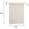 Pack of 20 Small Fabric Bags, 10 x 15 cm Fabric Bags with Drawstring, Gift Bag, Small Fabric Bag, Cotton Bag, Fabric Bag Small for Jewellery, DIY, Cos