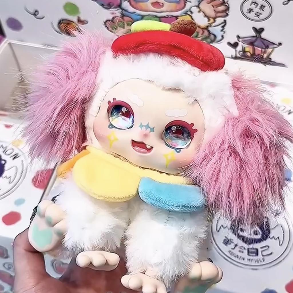 Nommi V6 Fantasy World Series Plush Blind Box Hi Toy Cute Nommi Mystery Box Kawaii Doll Surprise Bag Pendant Action Figure Gifts