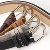 PU Leather Pin Buckle Waistband Black Y2K Belt Cool Men Belt  Jeans Accessories