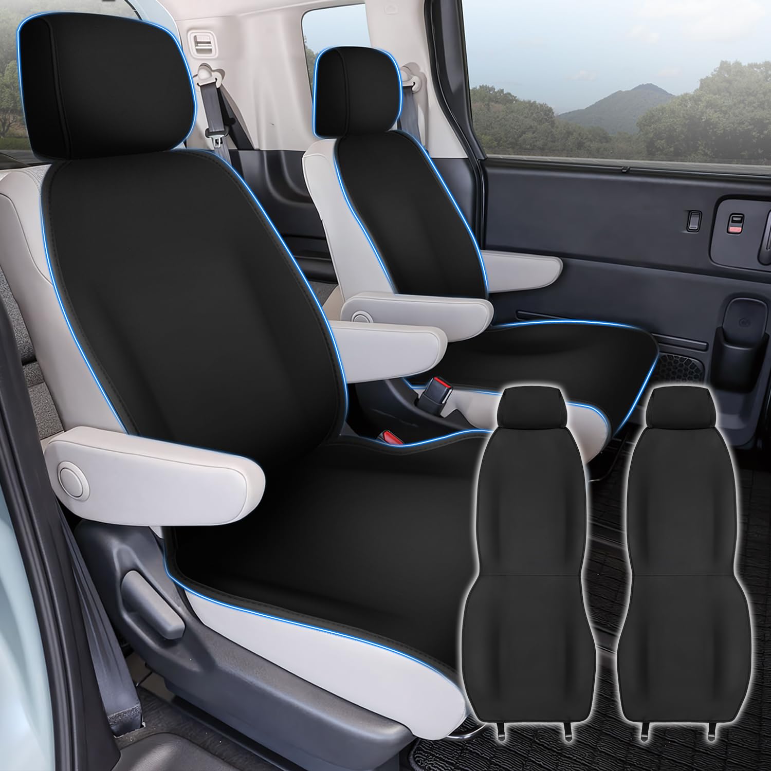 

Cartist New Freed Air Air EX Croster GT Series Чехол на сиденье, Для автомобилей, Сиденье New Freed 3rd Generation чёрный