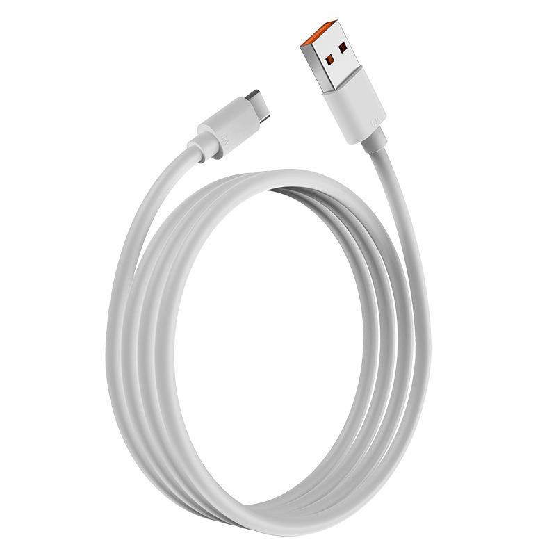 66W TYPE-C Flash Charge Orange Core Cable for Huawei LeEco 6A: Super Fast Charging and Data Transfer