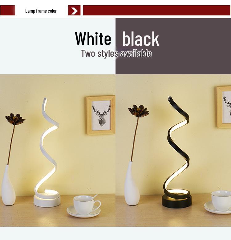 Modern Minimalist Artistic Table Lamp for Bedroom or Desk