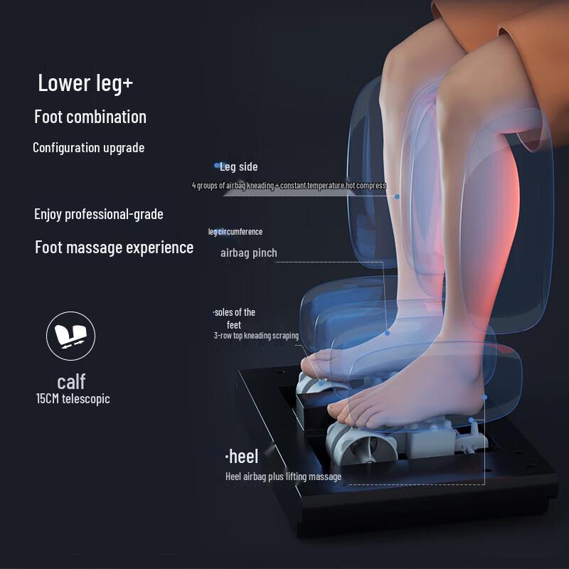 REBOR E8PRO Full Body Luxury Zero Gravity Massage Chair CN Plug (adapter Included)