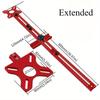 Versatile 3-in-1 Aluminum Woodworking Cutter Fixture - Extended Range of 3.54 To 24 Milling Diameters, Precision Cutting and Groove Milling Tools