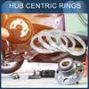 INFINAUTO Hub Centric Rings 66.1mm Inner to 73.1mm Outside Diameter Vehicle Wheel Hub Rings Aluminum Alloy 4pcs