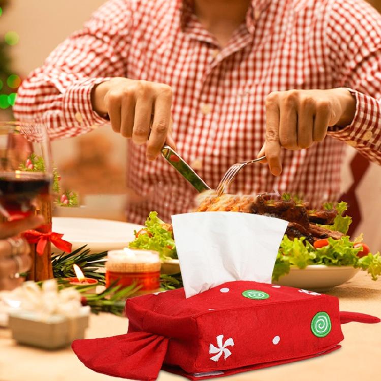 Paper for Facial Tissue Box Cover Christmas Tissue for Case Holder Bathroom Acce