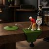 Geschenk für Golfer Flaschenöffner Golf mit eingebauter Metallklinge und drehbarer Klemme, Mini-Golfer Wiederverwendbares Putter-Design Magnetischer Kappenfänger Fänger, Lustig