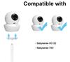 AOZTSUN Baby Monitor Mount, Compatible with Babysense HD S2/V43 Monitor and Other Baby Monitors, 1/4" Screw Hole, 15.7-inch Flexible Clip Clamp Mount,