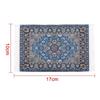 Floral Pattern Mat Mini House Decor Turkish Style  Accessories Floor Coverings Dollhouse Carpet Miniature Weaving Rug