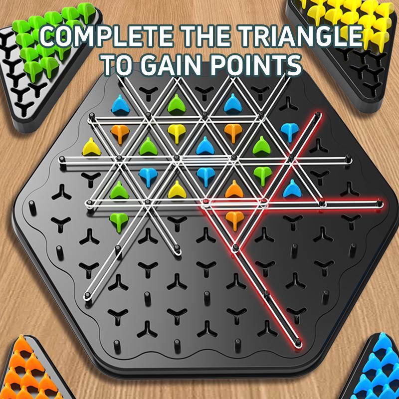 Цепочка Triggle шахматная игра Triggle Rubber Band Game игрушка для детей интерактивная настольная игра Battle Set для семейного праздника подарок